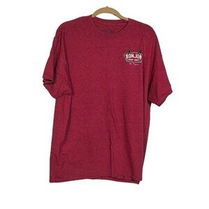 Ron John Surf Shop FORT MYERS Red Short Sleeve Tee Size XL